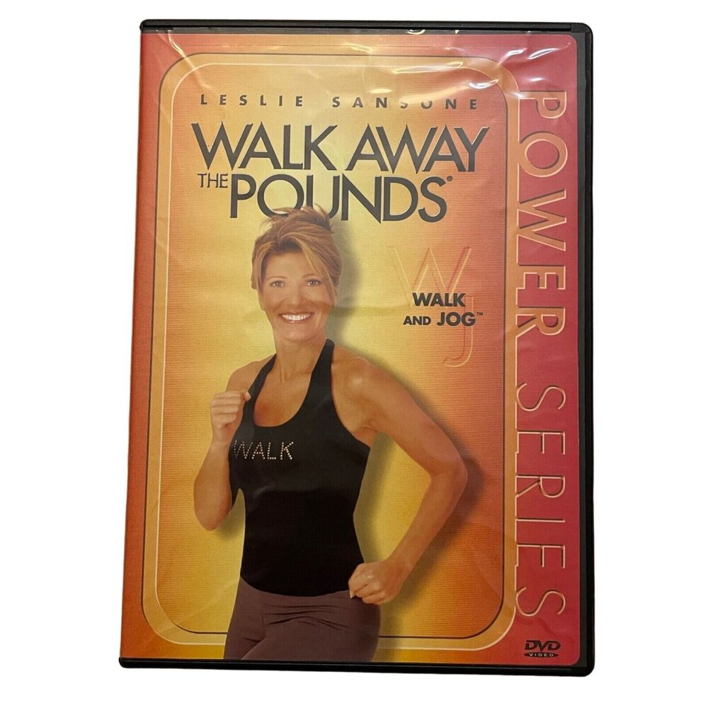 Walk Away the Pounds Fitness Exercise DVD 2001 Leslie Sansone u